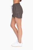 Nylon Blend Active Cargo Shorts