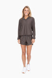 Nylon Blend Active Cargo Shorts
