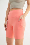 Tapered Band Essential Biker Shorts