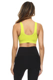 Athletic Sports Bra Front Zipper