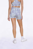 Tie-Dye Acid Wash Shorts