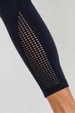 Perforated Panel Highwaist Performance Leggings