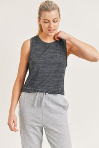 Two-Tone Essential Racerback Tank Top
