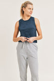 Two-Tone Essential Racerback Tank Top