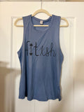 Motivational Decorated Muscle Tank